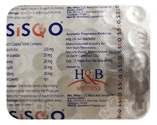 Sisqo Tablet 30