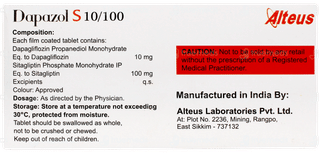 Dapazol S 10/100 Tablet 15