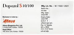 Dapazol S 10/100 Tablet 15 Dapazol S 10/100 Tablet 15