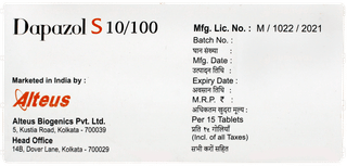 Dapazol S 10/100 Tablet 15