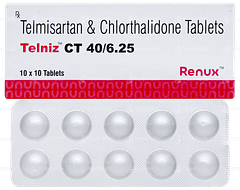 Telniz Ct 40/6.25 Tablet 10 Telniz Ct 40/6.25 Tablet 10