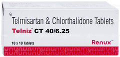Telniz Ct 40/6.25 Tablet 10 Telniz Ct 40/6.25 Tablet 10