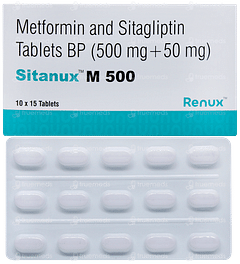 Sitanux M 500 Tablet 15 Sitanux M 500 Tablet 15
