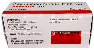 Atorzux 20 Tablet 10