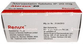 Atorzux 20 Tablet 10