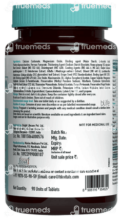 Healthkart Hk Vitals Multivitamin With Probiotics Tablet 90