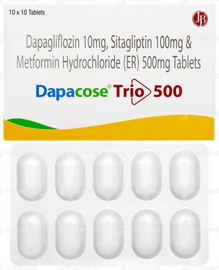 Dapacose Trio 500 Tablet 10