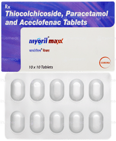 Myoril Maxx Tablet 10
