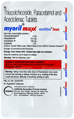 Myoril Maxx Tablet 10