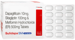 Sulidapa Sm 10/100/500 Tablet 15