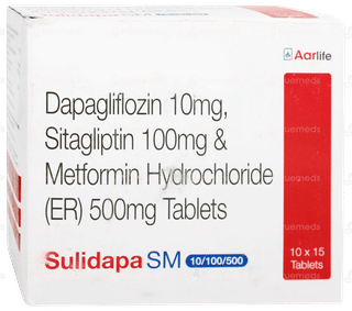 Sulidapa Sm 10/100/500 Tablet 15