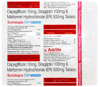 Sulidapa Sm 10/100/500 Tablet 15