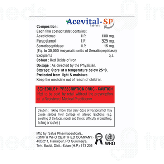Acevital Sp Tablet 10