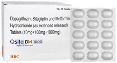 Qsita Dm 1000 Tablet 15