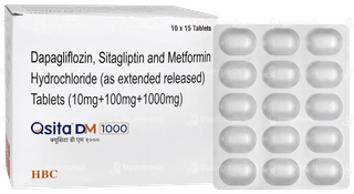 Qsita Dm 1000 Tablet 15