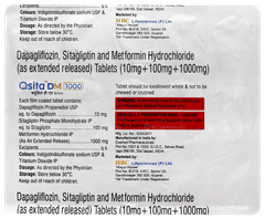 Qsita Dm 1000 Tablet 15