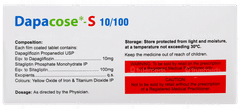 Dapacose S 10/100 Tablet 10