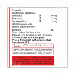 Axaflam Sp Tablet 10
