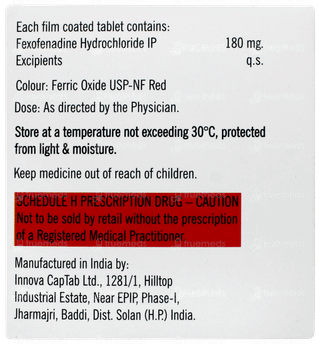 Fexoder 180 Tablet 10