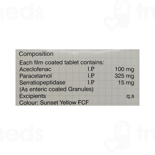 Demo Aps 100/325/15mg Tablet 10