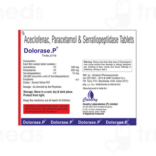 Dolorase P Tablet 10