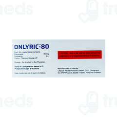 Onlyric 80mg Tablet 10