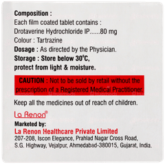 Drotachek 80 Tablet 15 Drotachek 80 Tablet 15