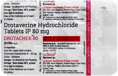 Drotachek 80 Tablet 15 Drotachek 80 Tablet 15