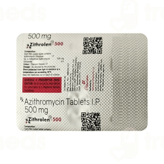 Zithrolen 500 Tablet 3