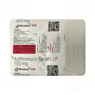 Zithrolen 500 Tablet 3