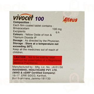 Vivocet 100 Tablet 15