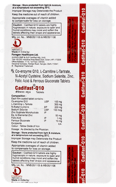Cadifast Q10 Tablet 10