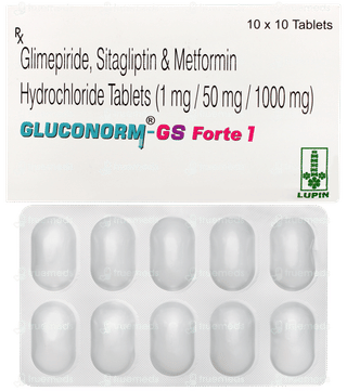 Gluconorm Gs Forte 1 Tablet 10