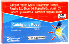 Calcigiant Rose Tablet 10