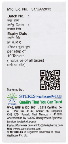 Nifedules Rt 10 Tablet 10 Nifedules Rt 10 Tablet 10