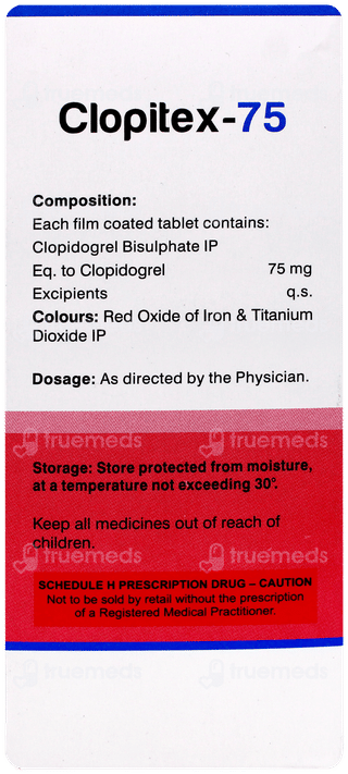 Clopitex 75 Tablet 10