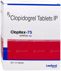 Clopitex 75 Tablet 10 Clopitex 75 Tablet 10