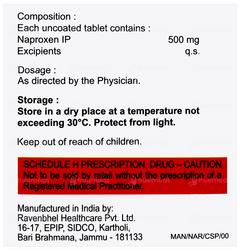 Naprostrong 500 Tablet 15