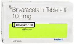 Brivetam 100 Tablet 10 Brivetam 100 Tablet 10