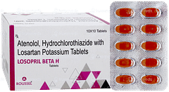 Losopril Beta H Tablet 10