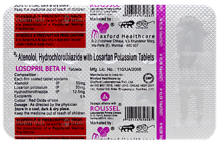 Losopril Beta H Tablet 10