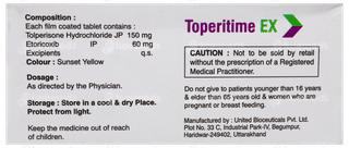 Toperitime Ex Tablet 10