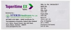 Toperitime Ex Tablet 10