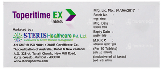 Toperitime Ex Tablet 10