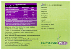 Palmi Uridin Plus Tablet 10