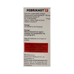 Febrikast F Tablet 10 Febrikast F Tablet 10