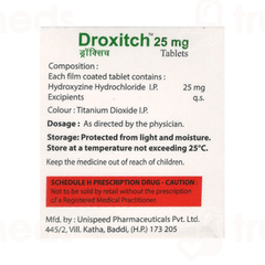 Droxitch 25 Tablet 15