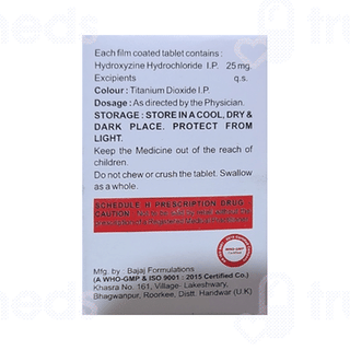 Hyxozin 25 Tablet 10