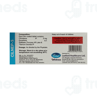 Cilnep 5 Tablet 10