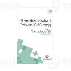 Thyrocloud 50 MCG Tablet 100
